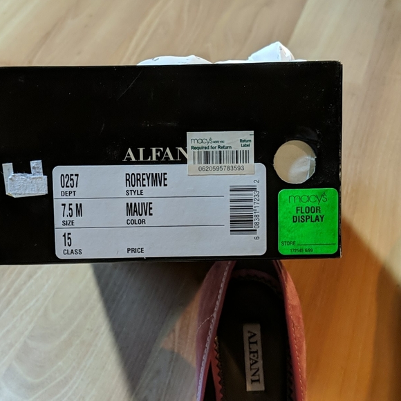 New Alfani pink suede pump - Picture 5 of 5